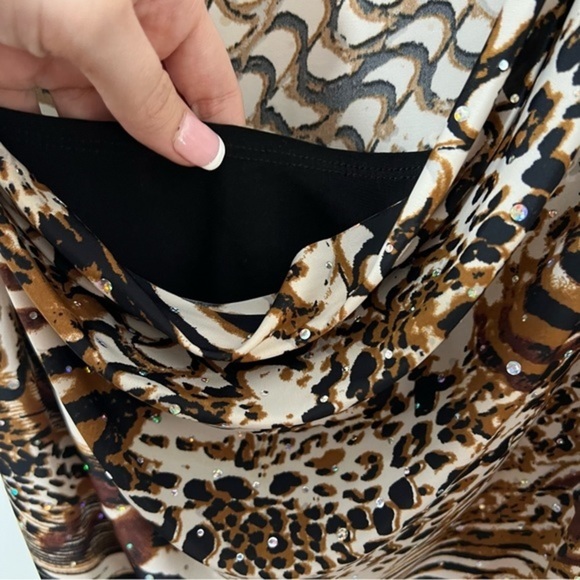 Sleeveless Brittany Black sequin top - Picture 6 of 8